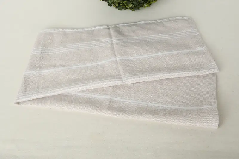 Weihnachtsgeschäfte, Hochzeitsgeschenk, Brautjungferngeschenk, Geschenk für ihn, Monogramm Handtuch, 36x18 Baumwollgestreiftes Randtuch, Badezimmertücher - 6