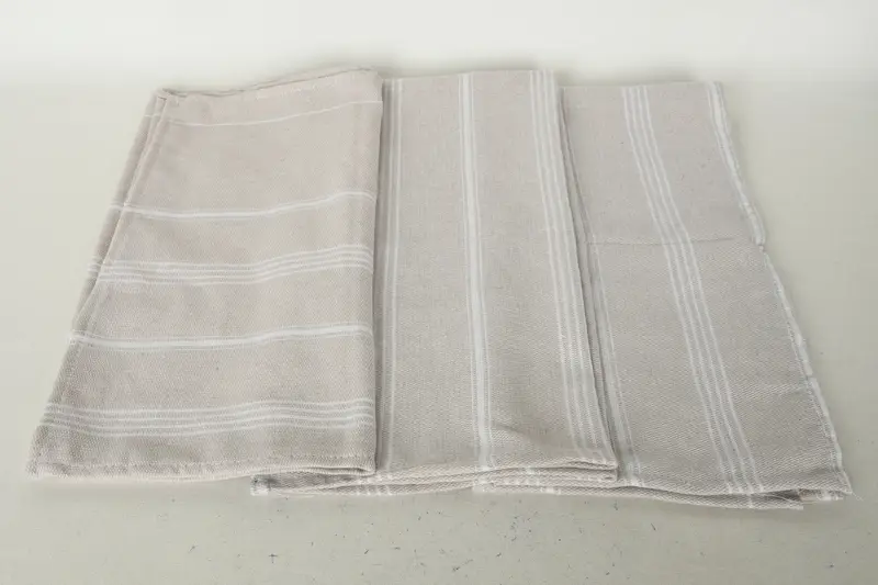 Weihnachtsgeschäfte, Hochzeitsgeschenk, Brautjungferngeschenk, Geschenk für ihn, Monogramm Handtuch, 36x18 Baumwollgestreiftes Randtuch, Badezimmertücher - 8