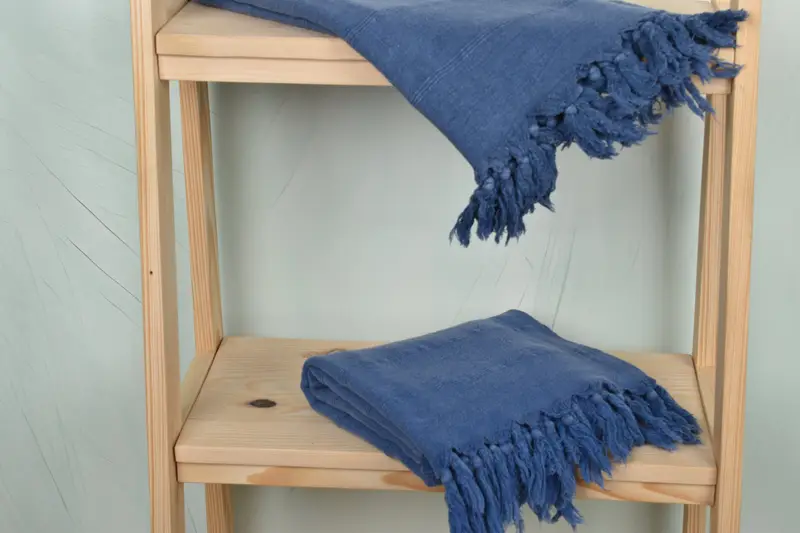 Turkish hand towel, 68x36 Cotton Stonewashed Towel, Custom Gift, Christmas Gift, Fringed Turkish peshtemal beach towel USA, Bachelorette Party Gift - 5