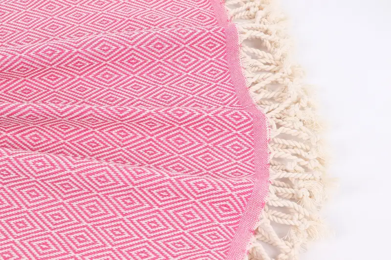 Embroidered Towel, Turkish beach towel, 70x40 Cotton Diamond Towel, Turkish towel, Personalized Home Gift Wedding, Bachelorette Party Favors Beach - 8