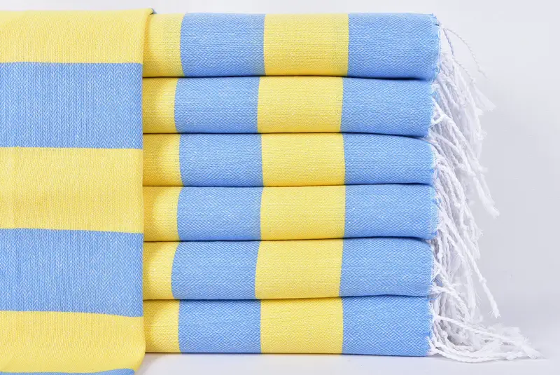 40x18 Cotton Striped Towel, Custom Hand Towel, Christmas Favors, Gift For The Home, Personalized Gift, Turkish Hand Towel, Monogrammed Turkish Towel - 1