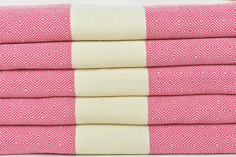 Housewarming Gift, 96x80 Cotton Diamond Towel, Tablecloth, Beach Wedding Favor, Throw Blankets for Couch, Monogram Beach Blanket, Bridal Shower Gift - 2
