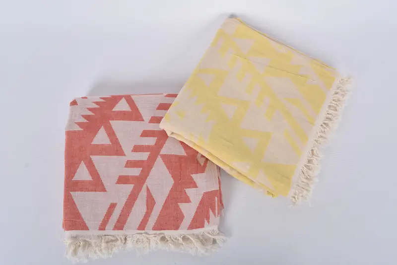 Guest Towel, 76x40 Cotton Geometric Towel, Peshtemal Towel, Bachelorette Party Decorations, Bridesmaid Towel, Custom Gift, Bridal Shower Gifts - 6