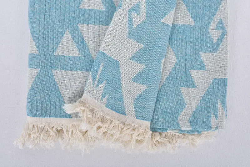 Guest Towel, 76x40 Cotton Geometric Towel, Peshtemal Towel, Bachelorette Party Decorations, Bridesmaid Towel, Custom Gift, Bridal Shower Gifts - 7