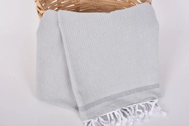 Wedding Gift For Bride, Handwoven Turkish Towel, Holiday Towel, Turkish bath towel, Custom Wedding Gifts, Organic towel, 70x36 Cotton Chevron Towel - 5