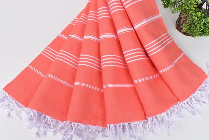 70x40 Cotton Striped Towel, Wedding Gifts Towel, Gift For Wedding Day, Luxury Beach Towel, Christmas Favors, Wedding Favors, Quick-Dry Beach Towel - 4