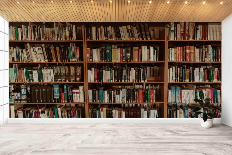 Zarif Baskılı Duvar Kağıdı: Alanınızı Edebi Cazibeyle Dönüştürün