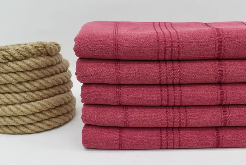 64x36 Cotton Striped Stonewashed Towel, Unique Wedding Gift, Bachelorette Party Decorations, Beach Towel Bulk, Wedding Gift Ideas, Handmade Gift - 2