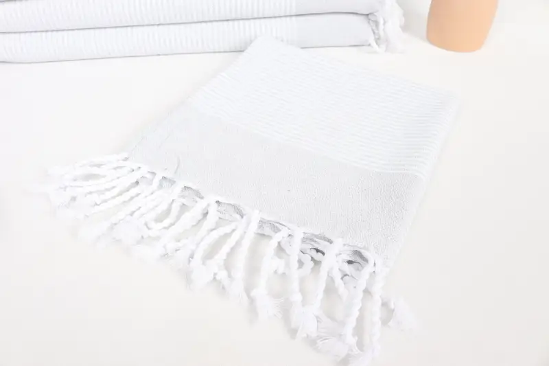 Türkischer Handtuch, 40x18 Baumwollstreifenhandtuch, Badezimmertücher, Monogramm Küchentuch, individuelles Geschenk, benutzerdefinierte Hochzeitsgeschenke, Sommergeschenk, Gasttuch - 5