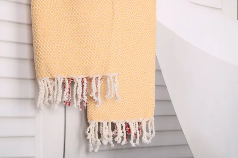 Wedding Gifts Towel, Best Friend Gift, Turkish Towel USA, Turkish bath towel for spa, Best Friend Gift Ideas, 70x40 Cotton Diamond Towel - 8