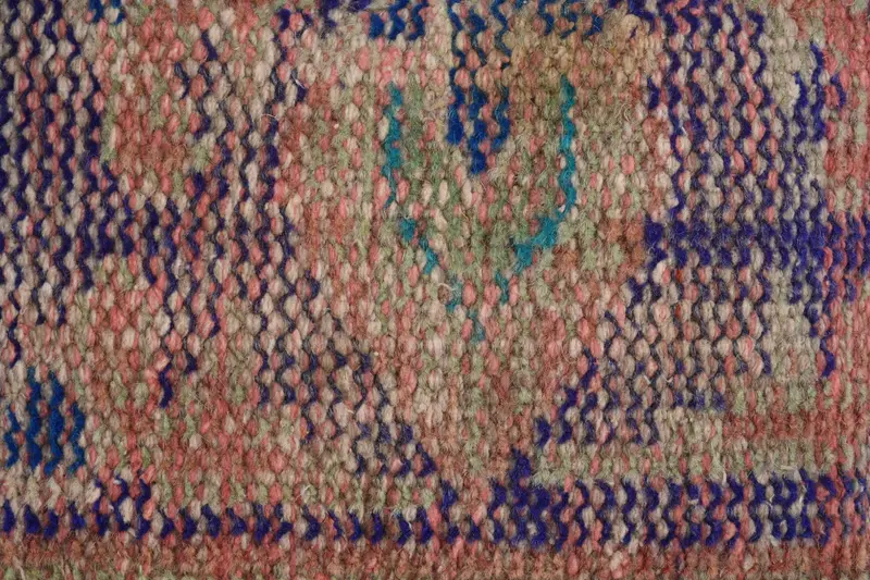 Türkischer Kilim Kissen, Außenkissenabdeckung, Vintage -Kilim -Kissen, Kissen für Sofa, 12x12 blaues Kissenschein, Bürokissen -Kissenbezüge, Kissenschamm - 3