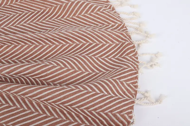 Decorative Towel, 70x40 Cotton Striped Towel, Travel Towel, Bachelorette Party Favor, Quick-Dry Beach Towel, Large Turkish Towel, Bridesmaid Gifts - 8