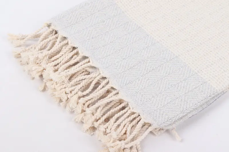 70x40 Cotton Diamond Towel, Luxury Turkish beach towel for summer vacation, Bridal Gifts, Bachelorette Gifts, Handmade Gift, Bachelor Gifts - 2