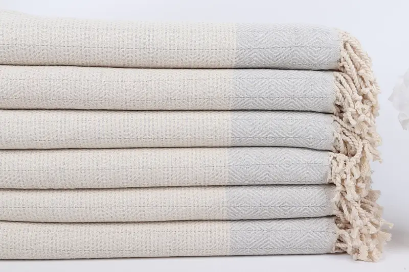 70x40 Cotton Diamond Towel, Luxury Turkish beach towel for summer vacation, Bridal Gifts, Bachelorette Gifts, Handmade Gift, Bachelor Gifts - 6