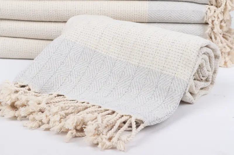 70x40 Cotton Diamond Towel, Luxury Turkish beach towel for summer vacation, Bridal Gifts, Bachelorette Gifts, Handmade Gift, Bachelor Gifts - 7