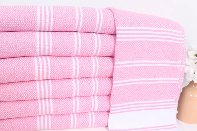 Monogrammed Hand Towel, Bathroom Towels, Gift For The Home, Wedding Gift, Bulk Order Towel, Gym Towel, Turkish Towel, 40x18 Cotton Diamond Towel - 2