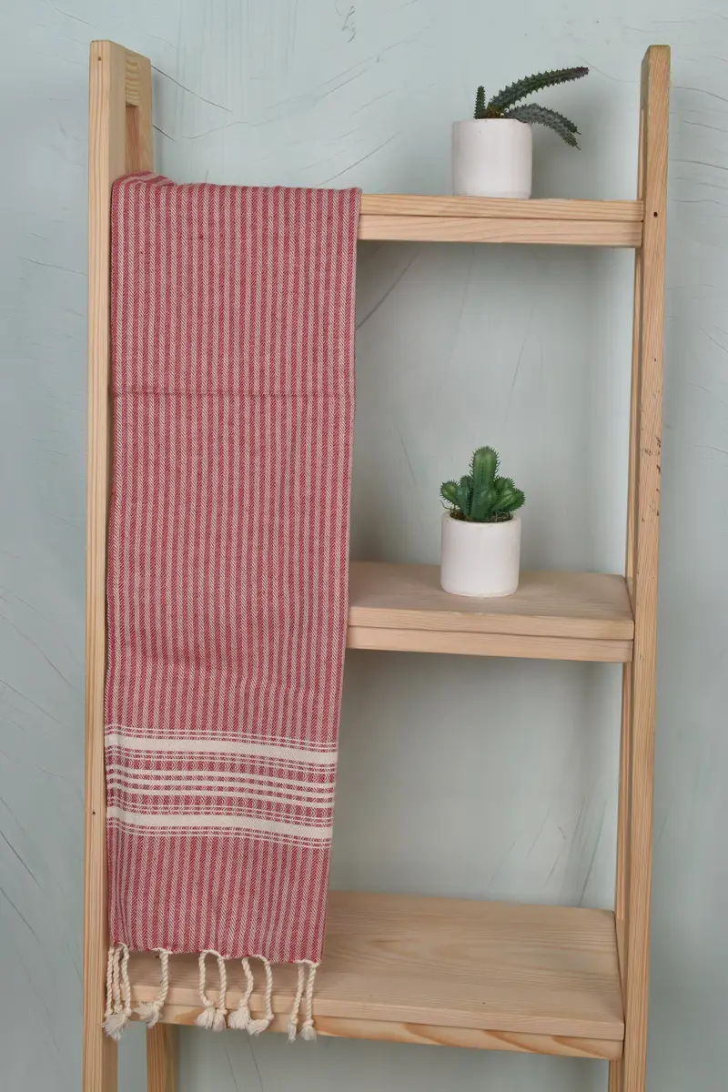 Bathroom Towels, Personalized Kitchen Towel, Welcome Wedding Gift, 40x18 Cotton Striped Towel, Spa Towel, Personalized Hand Towel, Gifts For Him - 8