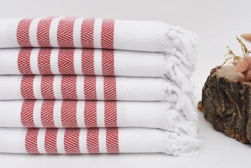 Handmade Gift, Personalized Wedding Gift For Couple, Turkish Hand Towel, 36x24 Cotton Herringbone Towel, Personalized Gifts, Personalized Hand Towel - 1