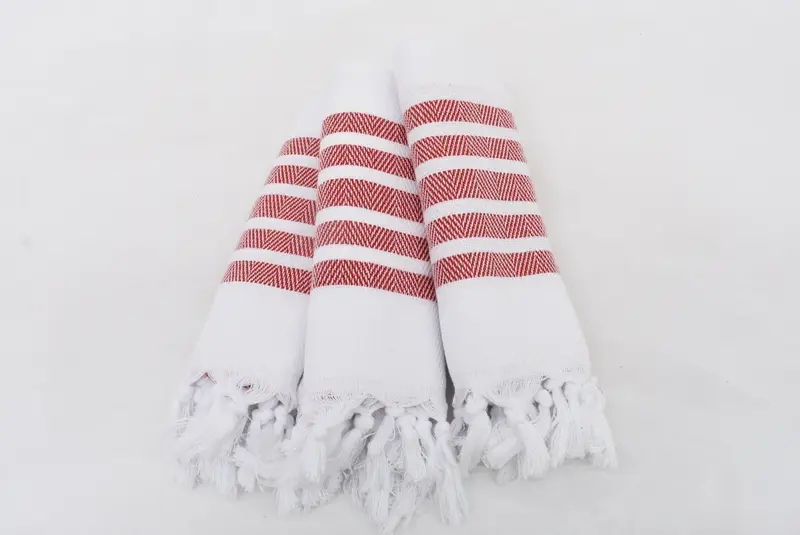 Handmade Gift, Personalized Wedding Gift For Couple, Turkish Hand Towel, 36x24 Cotton Herringbone Towel, Personalized Gifts, Personalized Hand Towel - 3
