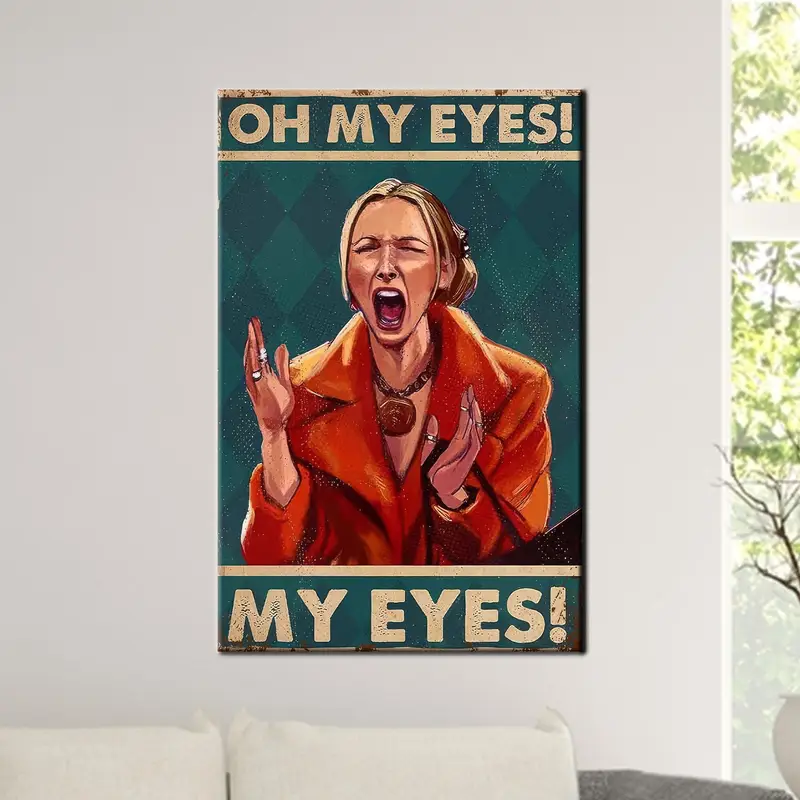 Vintage Iconic Woman Design Printed Canvas - Elegant Wall Art