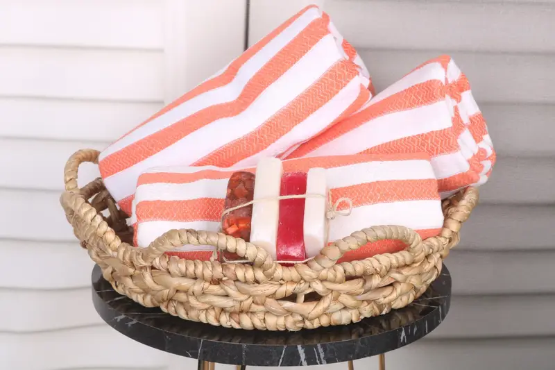Bachelorette Party Decorations, Girls Weekend Getaways Ideas, Turkish bath towel, 70x36 Cotton Striped Towel, Bachelor Gift, Turkish beach towel - 4