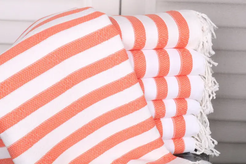 Bachelorette Party Decorations, Girls Weekend Getaways Ideas, Turkish bath towel, 70x36 Cotton Striped Towel, Bachelor Gift, Turkish beach towel - 1