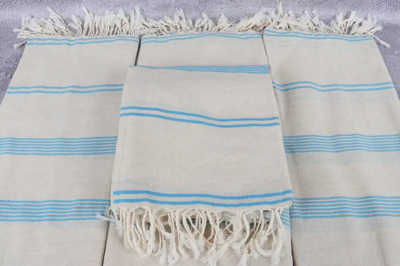 Monogrammed Beach Towel, Bachelorette Party Gifts, Halloween Gifts, Gym Towel, Bachelorette Favors Beach, 80x36 Cotton Striped Towel, Wedding Gift - 4