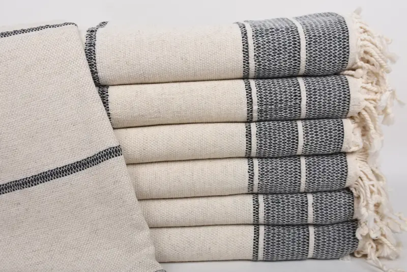 Best Friend Wedding Gift, Personalized Beach Towel, 70x36 Linen Striped Towel, Thin towel, Lightweight Turkish towel, Bridal Shower Gifts, Gym Towel