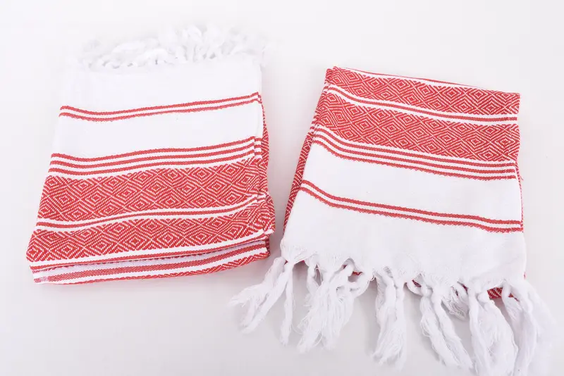 40x18 Cotton Diamond Towel, Personalized Hand Towel, Home Gift, Bathroom Towels, Kitchen Towel, Best Friend Gift, Wedding Anniversary Gift - 7