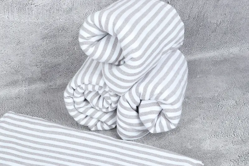 Wedding Gifts Towel, 70x36 Linen Terry Striped Towel, Customized Towels, Sand-resistant towel, Turkish Beach Towel Bulk, Bachelorette Gifts - 8