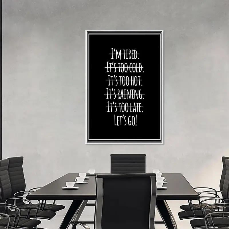 Elegante lienzo negro: Donde el trabajo duro se encuentra con el arte