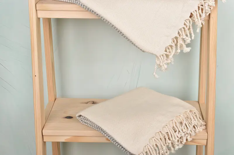 Beach towel, Sand-free peshtemal towel for the beach, Pool Towels, Grandma Gift, Turkish bath towel, 70x40 Cotton Diamond Towel, Best Friend Gift - 5