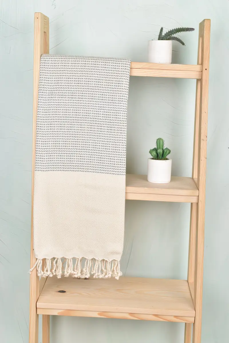 Beach towel, Sand-free peshtemal towel for the beach, Pool Towels, Grandma Gift, Turkish bath towel, 70x40 Cotton Diamond Towel, Best Friend Gift - 8