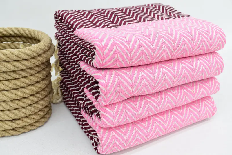 Quick-Dry Beach Towel, 70x40 Cotton Chevron Towel, Bachelorette Party Gifts, Christmas Favors, Monogram Towels, Bridesmaid Gift Towel, Cotton towel - 6