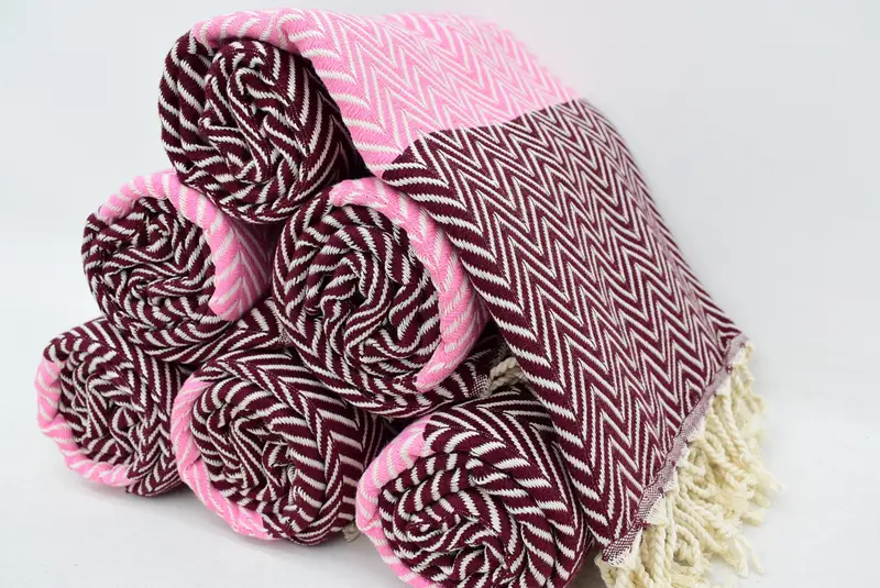 Quick-Dry Beach Towel, 70x40 Cotton Chevron Towel, Bachelorette Party Gifts, Christmas Favors, Monogram Towels, Bridesmaid Gift Towel, Cotton towel - 8