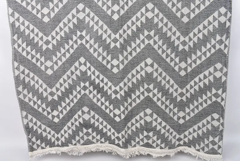 Unique Gift, Custom Towel, 70x40 Cotton Geometric Towel, Bachelorette Party Gift, Best Beach Towel, Fringed Turkish peshtemal beach towel USA - 1