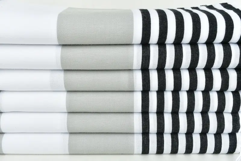 Personalized Turkish Towel, Sand-resistant towel, Best Friend Christmas Gift, Bachelorette Party Gifts, 70x40 Cotton Striped Towel, Bulk Order Towel - 2