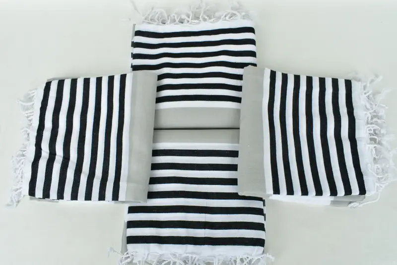 Personalized Turkish Towel, Sand-resistant towel, Best Friend Christmas Gift, Bachelorette Party Gifts, 70x40 Cotton Striped Towel, Bulk Order Towel - 6