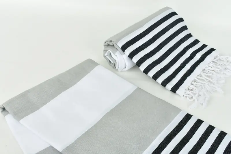 Personalized Turkish Towel, Sand-resistant towel, Best Friend Christmas Gift, Bachelorette Party Gifts, 70x40 Cotton Striped Towel, Bulk Order Towel - 7
