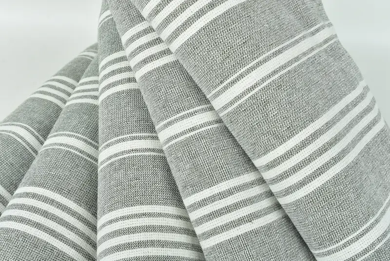Turkish bath towel, Summer Gift Ideas, Summer Gift, Engagement Gift, Scarf Towel, Custom Gift, 70x40 Cotton Striped Towel, Handmade Turkish Towel - 5