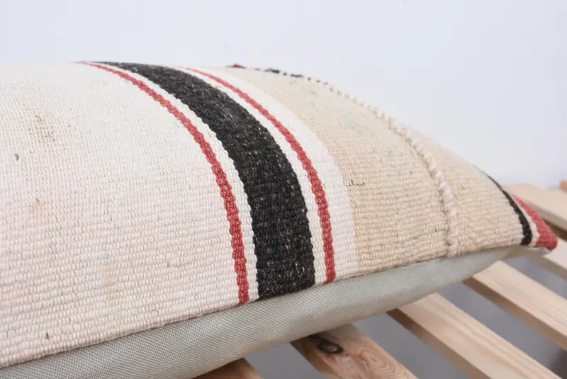 Antique Pillows, Garden Pillow Sham, Pillow Sham, Outdoor Cushion, Pillow for Sofa, 12x36 White Cushion Case, Vintage Pillow - 7