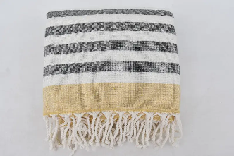 68x40 Cotton Striped Terry Towel, Custom Gift, Personalized Wedding Gift, Bridemaids Beach Towel, Bachelorette Party Decorations, House Warming Gift - 4