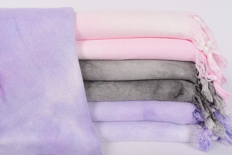 Wedding Gift Handmade Turkish Lilac Batik Towel, 70x38 Inches