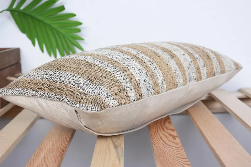 Home Decor Pillow, Gift Pillow, Pillow, 10x20 White Cushion Cover, Vintage Kilim Pillow, Aztec Pillow Cover, Traditional Cushion Cover - 6