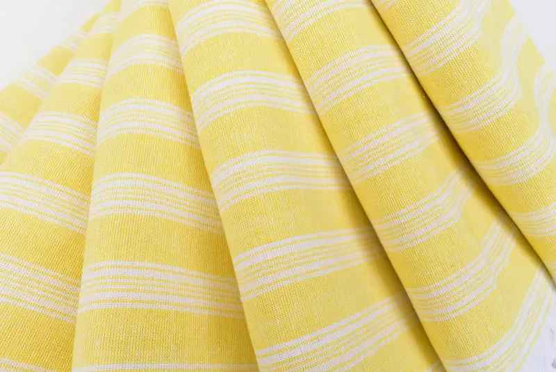 Hammam Towel USA, Fouta towel, Eco-Friendly Turkish Towel, Organic towel, Best Beach Towel, 70x40 Cotton Striped Towel, Bridal Shower Favor - 5