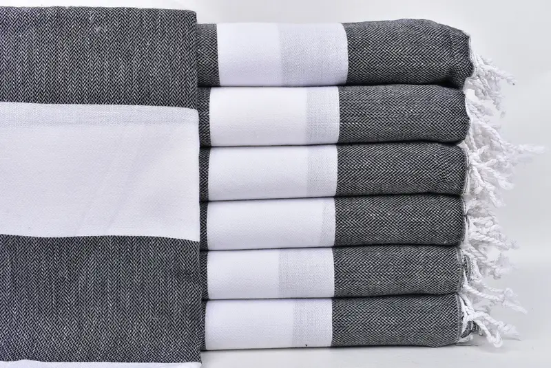 Custom Wedding Gift, Personalized Gift For Him, Best Friend Gift, Lightweight towel, Girls Weekend Getaways Gifts, 70x40 Cotton Striped Towel - 1
