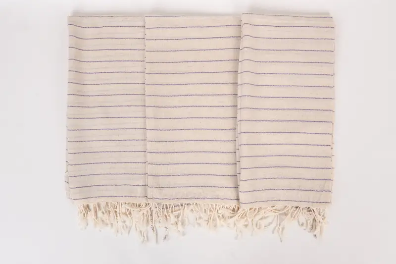 Valentines Day Gift For Her, Personalized Gifts, Fouta towel, Custom Towel, Personalized Gift For Him, 70x38 Cotton Striped Towel, Embroidery Towel - 7