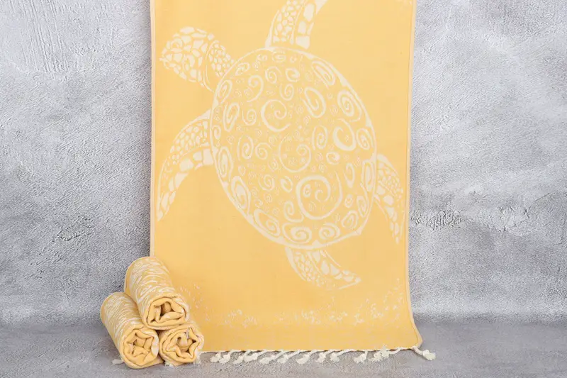 Small Bath Towels, Embroidery Towel, Monogram Kitchen Towel, Valentines Day Gift For Him, Custom Hand Towel, 36x18 Cotton Carretta Patterned Towel - 1