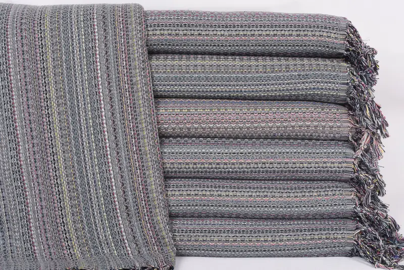 Custom Beach Towel Personalized Turkish Cotton Dark Gray, 70x40 Inches