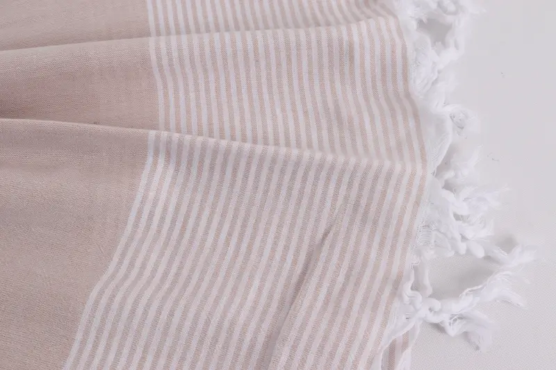 80x36 Cotton Striped Towel, Organic Turkish towel, Boyfriend Christmas Gift, Turkish Towel Set, Spa Towel, Guest Towel, Custom Gift, Organic towel - 8